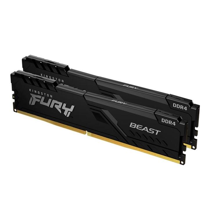NIEUW!! Kingston FURY Beast DDR4 32GB (2x16GB) 3200MHz, Computers en Software, RAM geheugen, Nieuw, Desktop, 32 GB, DDR4, Ophalen of Verzenden