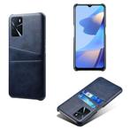 Back Cover + Screenprotector voor OPPO A16 / 16s _ Blauw, Verzenden, Nieuw, Hoesje of Tasje