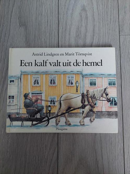 Zeer schaars Astrid Lindgren Een kalf valt uit de hemel 1989, Boeken, Prentenboeken en Plaatjesalbums, Gelezen, Prentenboek, Ophalen of Verzenden