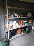 Verschillende bloempotten 10 stuks voor 15 euro, Tuin en Terras, Bloempotten, Ophalen, Zo goed als nieuw, Rond, Minder dan 25 cm