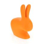 Qeeboo grote oranje design Rabbit Chair, Kinderen en Baby's, Kinderstoelen, Ophalen of Verzenden, Zo goed als nieuw, Overige typen