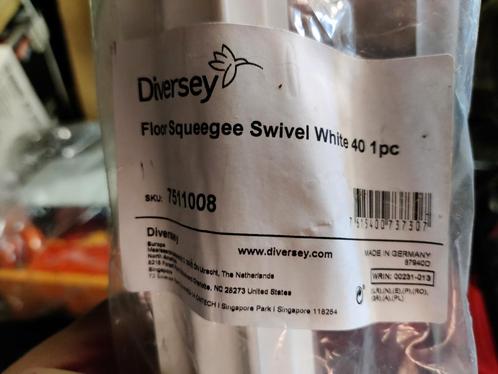 Diversey Vloertrekker Draaibaar Wit 40cm - Nieuw, Huis en Inrichting, Schoonmaakartikelen, Ophalen of Verzenden