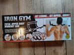Iron Gym Optrekstang - weinig gebruikt, Ophalen of Verzenden, Nieuw, Rug, Oprekstang