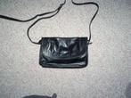 Leren schoudertas BerBa, Sieraden, Tassen en Uiterlijk, Tassen | Damestassen, Ophalen of Verzenden, Gebruikt, Zwart