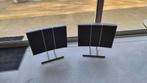 B&O Redline speakers + standaard, Gebruikt, 60 tot 120 watt, Front, Rear of Stereo speakers, Ophalen