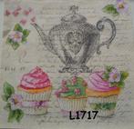 Servetten decoupage/bullet journal – Voorjaar – L1717, Verzenden, Nieuw, Materiaal