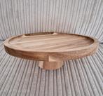 Serveerplateau acaciahout 24x8 cm, Ophalen of Verzenden, Zo goed als nieuw, Hout