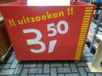 VERKOOPBAK OP WIELEN € 5,00 MEENEEMPRIJS, Ophalen, Gebruikt