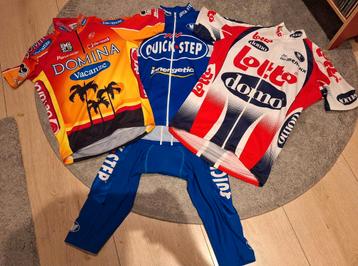 vintage wielerkleding per set of los beschikbaar voor biedingen