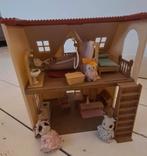 Sylvanian families huis, boomhut, boot, ijscofiets, Ophalen of Verzenden, Gebruikt, Poppenhuis