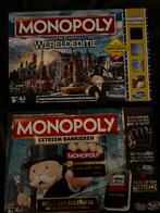 Monopoly Extreem Bankieren & Wereldeditie, Hobby en Vrije tijd, Gezelschapsspellen | Bordspellen, Zo goed als nieuw, Ophalen