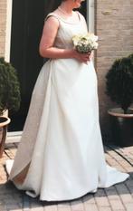 Trouwjurk Pronovias maat 42/44 champagne, Ophalen, Gedragen, Overige kleuren, Trouwjurk