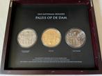 4 Grote Penningen Paleis op de Dam, Postzegels en Munten, Verzenden, Overige materialen, Nederland