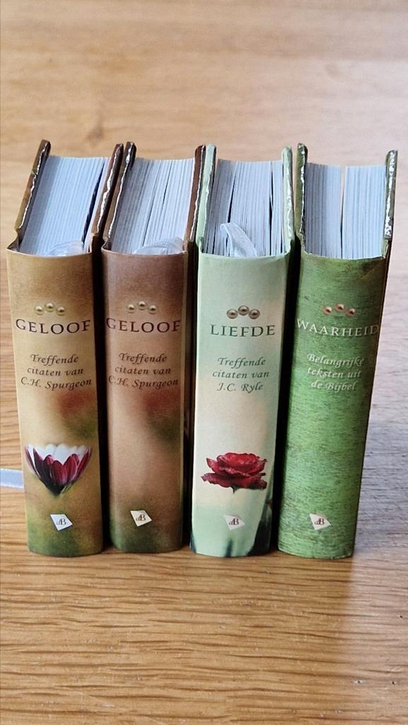 4x Pareltje Miniboekje, Boeken, Esoterie en Spiritualiteit, Zo goed als nieuw, Overige typen, Spiritualiteit algemeen, Ophalen of Verzenden
