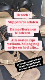 Gezocht! Slippers / Sandalen, Ophalen, Gedragen, Sandalen