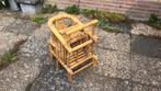 Brocante kinderstoel van bamboe., Kinderen en Baby's, Ophalen of Verzenden, Overige typen