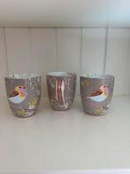 Pip Studio servies 3 mokken Early Bird 1 met en 2 zonder oor, Huis en Inrichting, Keuken | Servies, Verzenden, Overige typen, Zo goed als nieuw