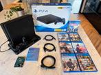 PlayStation 4 Slim 2TB met spellen, Met 1 controller, Zo goed als nieuw, Ophalen, Met games