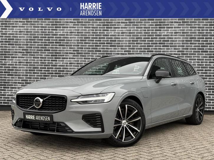 Volvo V60 2.0 T6 Plug-in hybrid AWD Plus Dark | Trekhaak | 3, Auto's, Volvo, Bedrijf, Te koop, V60, 360° camera, 4x4, ABS, Achteruitrijcamera