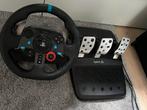 Logitech G29 Driving Force Racing Wheel + Pedalen PS4/5 + PC, Ophalen of Verzenden, Zo goed als nieuw, Stuur of Pedalen, PlayStation 5