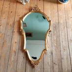 Lucky Vintage antieke brocante barokke spiegel goud, Antiek en Kunst, Antiek | Spiegels, Ophalen, Rechthoekig, Minder dan 50 cm
