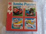 zgan Puzzeldoos voertuigen Jumbo 4,6,9,16 stukjes auto trein, Kinderen en Baby's, Speelgoed | Kinderpuzzels, 10 tot 50 stukjes