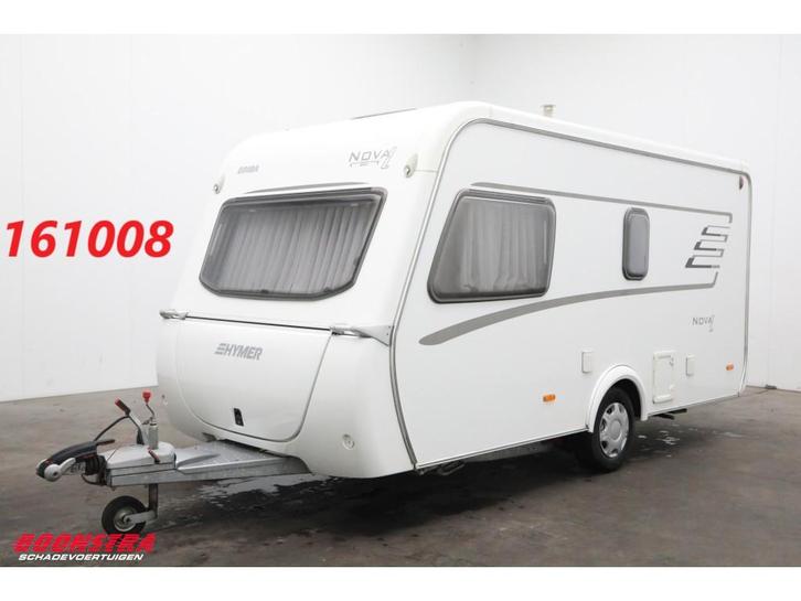 Eriba Nova 425 Light Luifel Dwarsbed BY 2016 (bj 2016), Caravans en Kamperen, Caravans, Bedrijf, tot en met 4, 750 - 1000 kg, Eriba