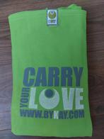 Draagdoek appeltjesgroen, Kinderen en Baby's, Babydragers en Draagdoeken, Overige merken, Draagdoek, Ophalen of Verzenden, Zo goed als nieuw