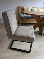 2 zeer nette eetkamerstoelen, Ophalen, Zo goed als nieuw, Metaal, Twee