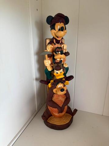 Disney mickey mouse totum paal beeld wilderness losge beschikbaar voor biedingen