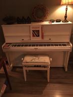 Rich. Weber witte piano, Muziek en Instrumenten, Piano's, Ophalen, Gebruikt, Wit