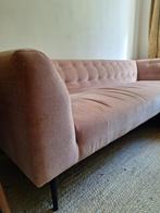 Roze bank, 3 zits, Ophalen, Gebruikt, Minder dan 75 cm, Driepersoons