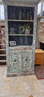 Unieke India Ibiza kast, Huis en Inrichting, Met deur(en), 150 tot 200 cm, 25 tot 50 cm, 50 tot 100 cm