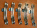 Trix Express 4372 - Gebogen aansluitrails (5x), Gebruikt, Gelijkstroom, Trix, Rails