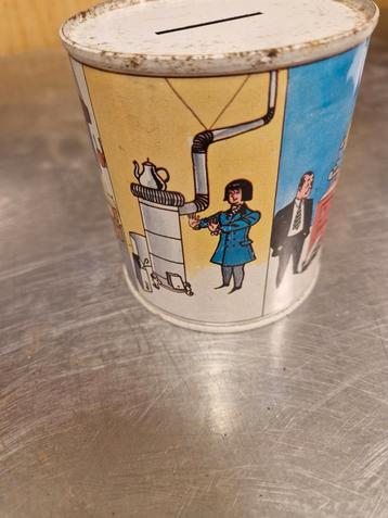Vintage Golgalor Blikken spaarpot beschikbaar voor biedingen