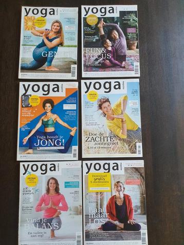 6x Yogamagazine beschikbaar voor biedingen
