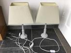 2 Slaapkamerlampen tafellampen, Minder dan 50 cm, Gebruikt, Ophalen of Verzenden