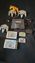 Nintendo 64 met 3 spelletjes, Spelcomputers en Games, Spelcomputers | Nintendo 64, Gebruikt, Ophalen of Verzenden