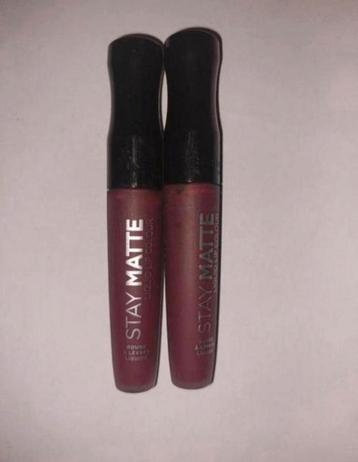 2 nieuwe rimmel stay matte liquid lip color 810 (advr 173) beschikbaar voor biedingen