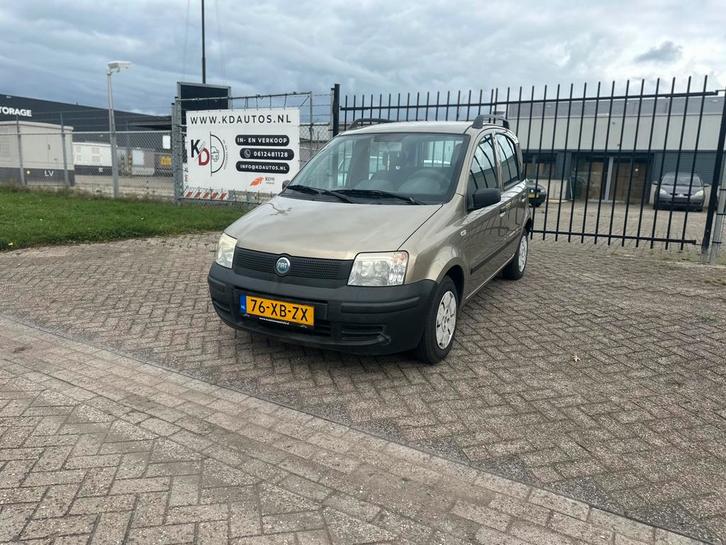 Fiat Panda 1.1 40KW 2007 Grijs, Auto's, Fiat, Bedrijf, Benzine, C, Hatchback, Handgeschakeld, Origineel Nederlands, Zilver of Grijs