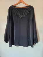 Zwarte blouse van Bloomchic, maat 48-50, Ophalen of Verzenden, Zo goed als nieuw, Zwart, Blouse of Tuniek