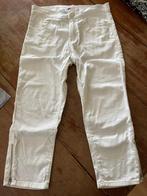 Witte kuitbroek, met ritsjes onderin. Maat 170. (doos 1), Ophalen of Verzenden, Gebruikt, Meisje, Broek