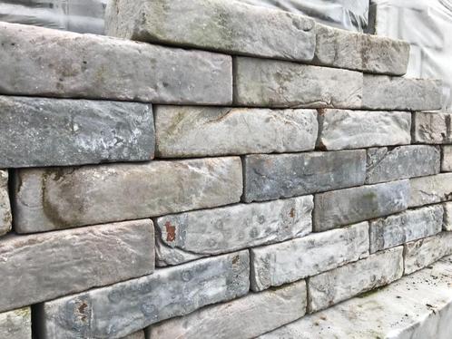 Old look metselsteen cement grijs / wit wf hv AANBIEDING !, Doe-het-zelf en Verbouw, Dakpannen en Dakbedekking, Nieuw, Dakpannen