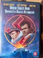 Where Eagles Dare DVD - Actie Oorlogsfilm, Vanaf 12 jaar, Ophalen of Verzenden, Zo goed als nieuw, Drama