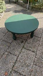 massief houten salontafel, Ophalen, Gebruikt, Minder dan 50 cm, 100 tot 150 cm