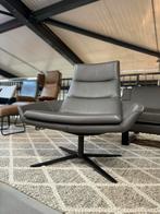 nieuw Montis Hugo Fauteuil leer grijs design stoel