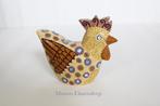 Uniek Handbeschilderd Houten Beeldje Kip "Hen" Kunst Nieuw, Ophalen of Verzenden