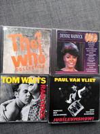 Tom Waits the Who Dionne Warwick Paul van Vliet, Ophalen of Verzenden