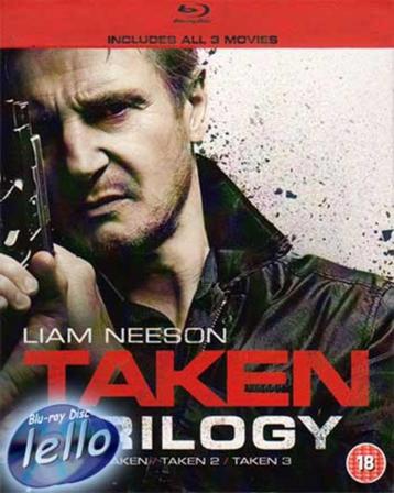 Blu-ray: Taken Trilogy (2008-14 Liam Neeson) 3-disc KCiSC UK beschikbaar voor biedingen