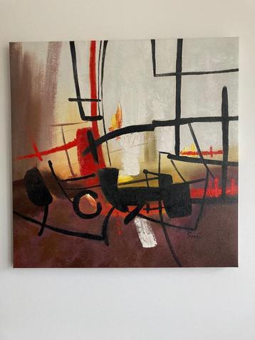 Kunst Schilderij Koos Smit Den Haag beschikbaar voor biedingen